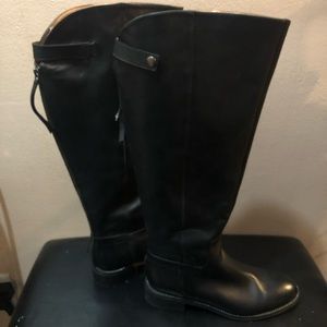 Franco Sarto Like new black comfy boots. Size 8.